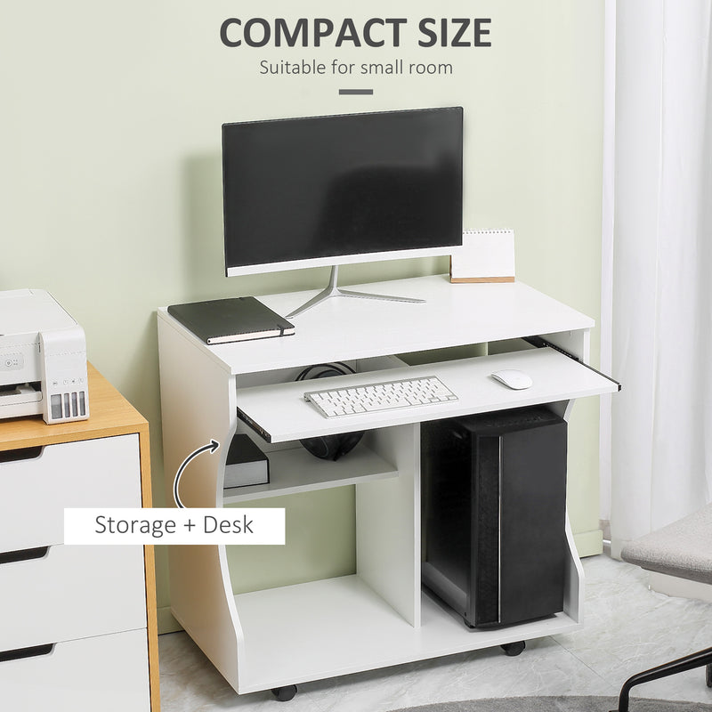 Compact mobile computer desk – image 6