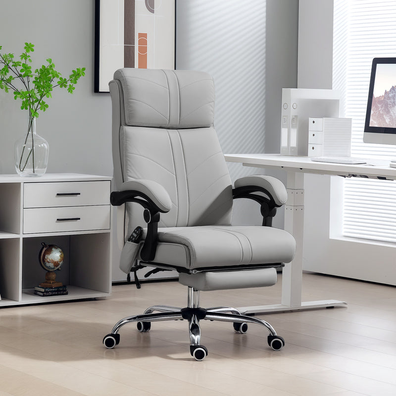 Light grey massage office chair – image 2