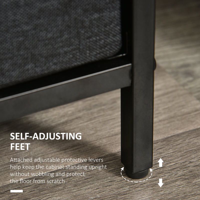 4-drawer fabric storage unit – image 7