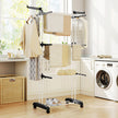 Folding clothes drying rack – image 10