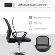 Tall mesh drafting chair – image 6