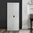 Tall steel filing cabinet – image 2