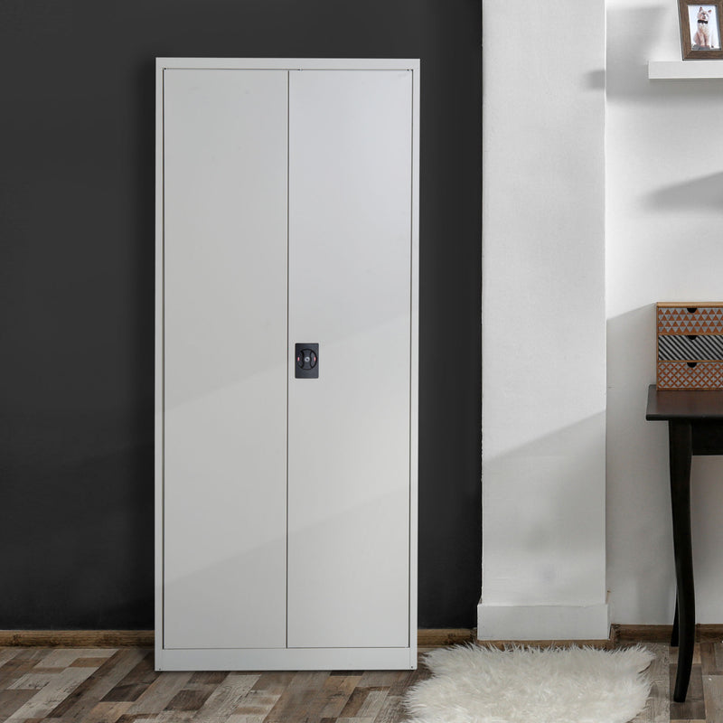Tall steel filing cabinet – image 2