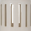 Close-up of the rectangular cut-outs
