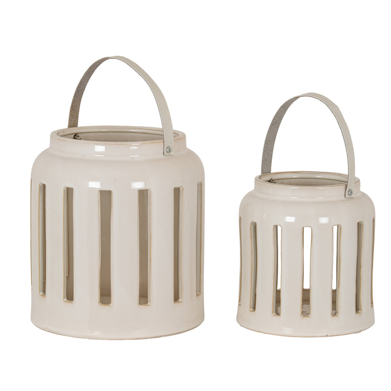 Novi rectangle window lantern shown with a smaller size, sold separately