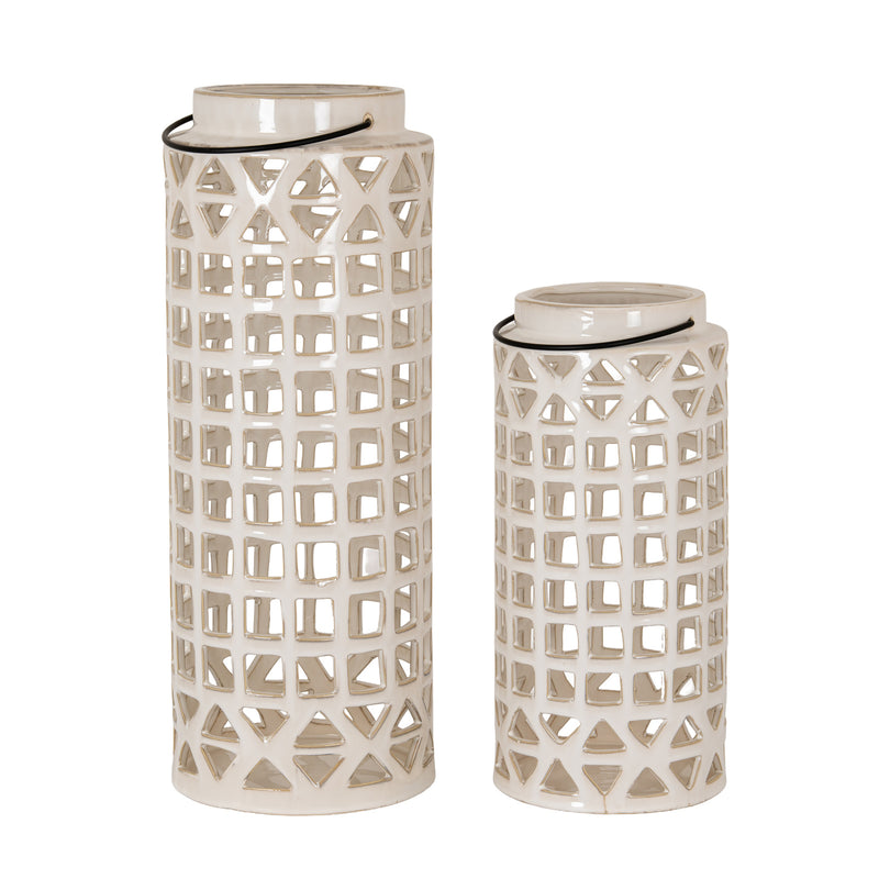 Novi medium window lantern shown with the large size, sold separately