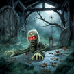 116cm Animated Crawling Zombie with Glowing Red Eyes – image 8 of 9