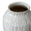 Looking into the wide mouth of the Numa vase
