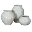 Numa vase shown with two other Numa vases, sold separately