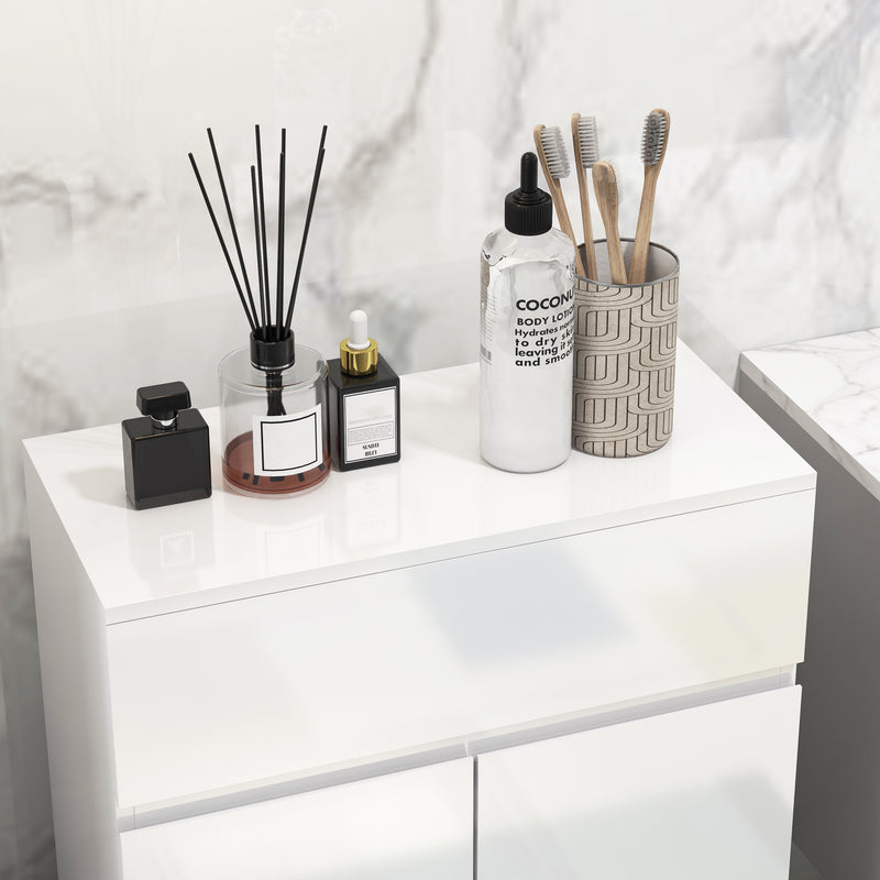 High gloss bathroom cabinet – image 7