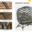 2-seater folding egg chair – image 7
