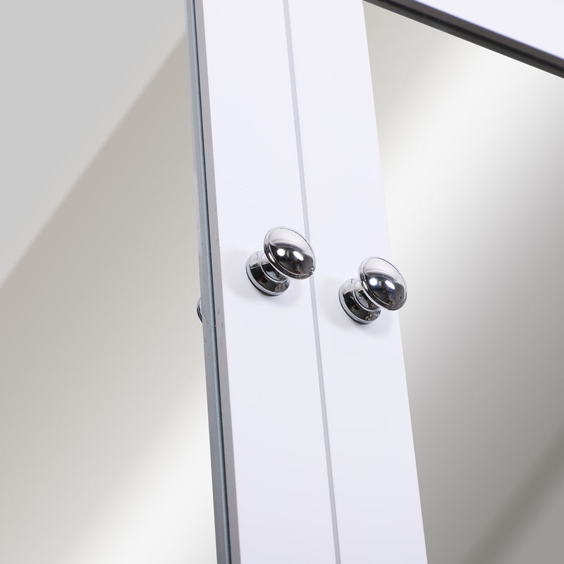 White mirrored wall cabinet – image 8
