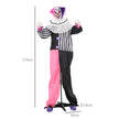 173cm Animated Laughing Clown with Glowing Red Eyes – image 3 of 9
