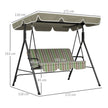 Green & grey swing seat – image 3
