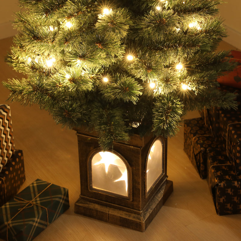 4ft pre-lit Christmas tree with remote – image 9