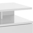 Floating gloss white bedside tables – image 9