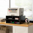 Black desktop printer stand – image 6
