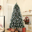 6ft snow-dipped pine Christmas tree – image 10