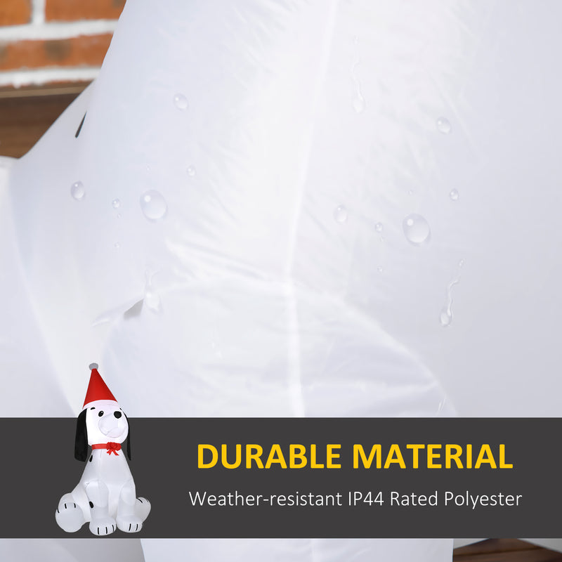 Close-up of the inflatable fabric and design