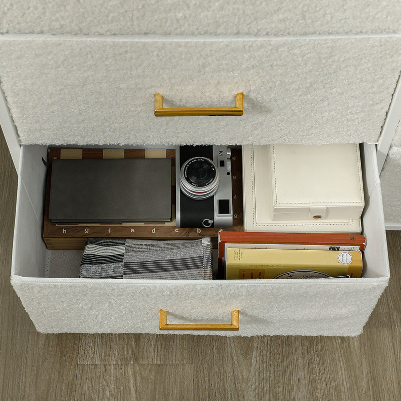 Boucle 9-drawer chest – image 9