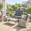 4-piece rattan sofa set – image 10
