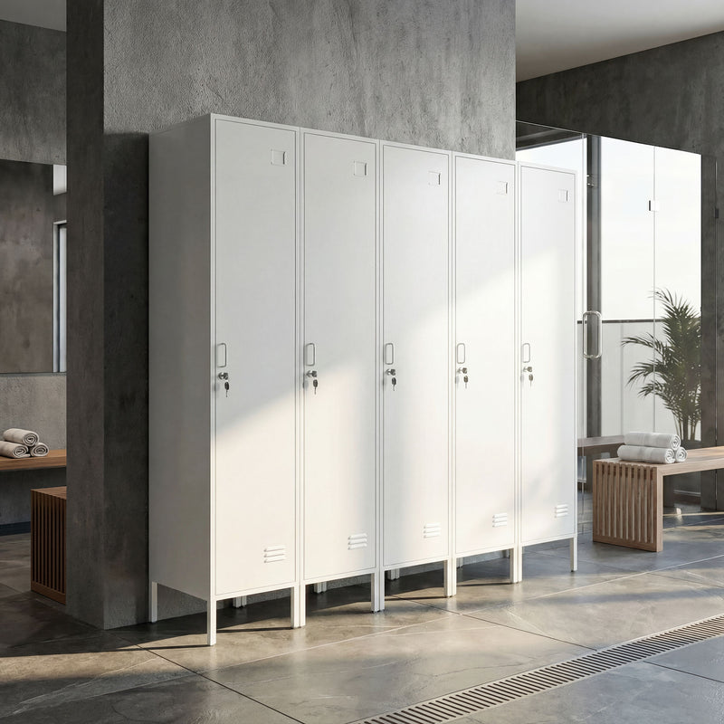 Lockable metal locker – image 8