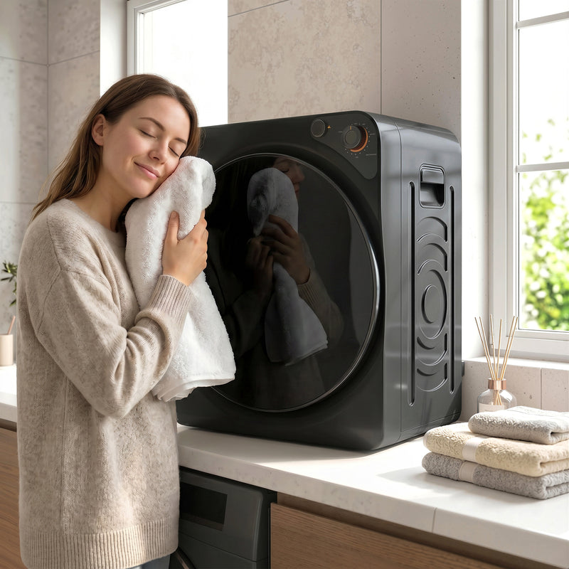 5kg black tumble dryer – image 2
