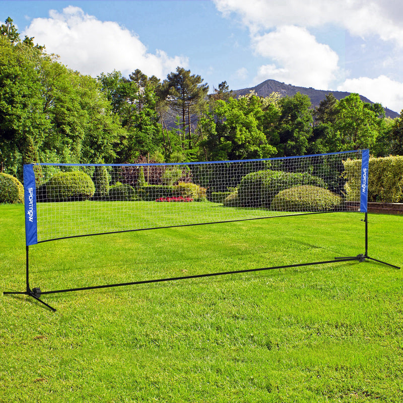 Blue 4 m badminton net – image 2