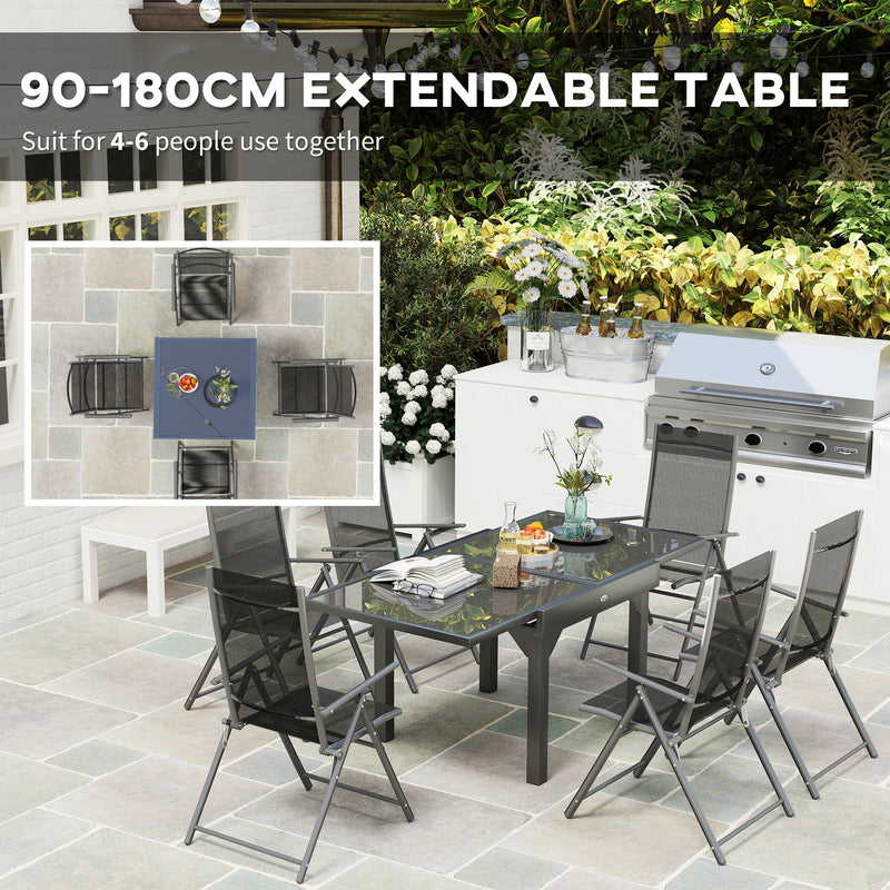 Extendable table dining set – image 4