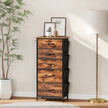 5-drawer fabric chest with side pockets – image 10