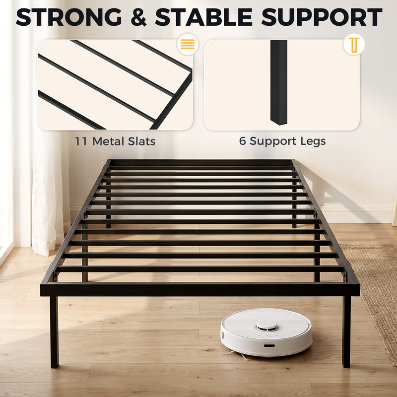 3ft single platform bed frame – image 4