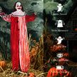 165cm Animated Clown with Glowing Eyes & Sound – image 6 of 9