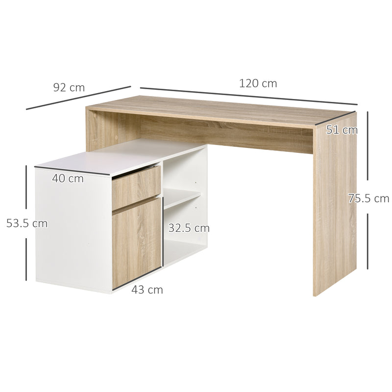 L-shaped corner desk – image 3
