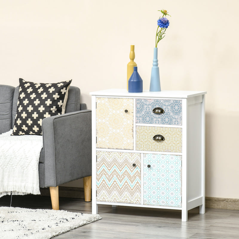Boho patterned storage cabinet – image 2