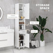 180 cm slim bathroom cabinet – image 4