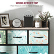 Wide 7-drawer fabric chest of drawers – image 5