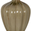 Close-up of the ribbed sage green body