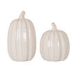 Orlune tall pumpkin beside the shorter size, sold separately