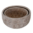 Oro bowl pots from above, large size sold separately