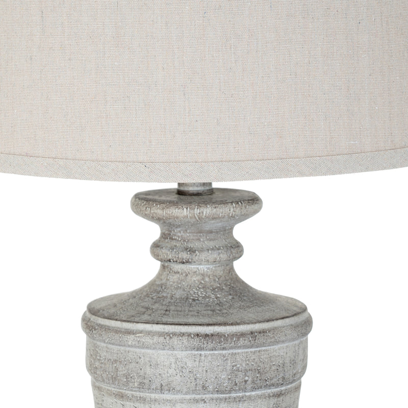 Ossia Table Lamp with Linen Shade – 71cm, additional product view 4