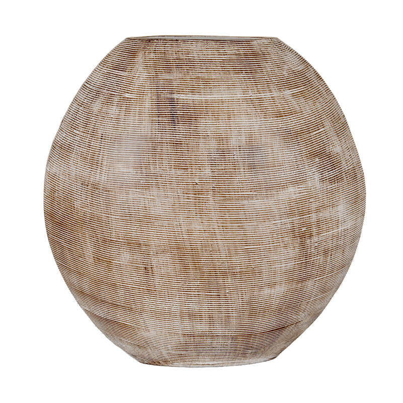 Ostra fin vase from the reverse side