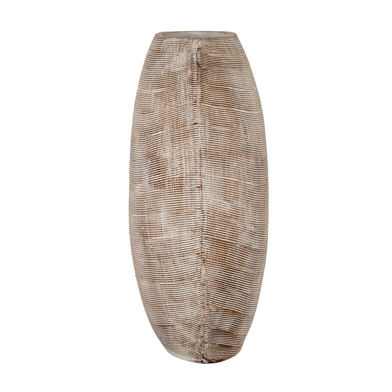 Side view of the slim fin vase