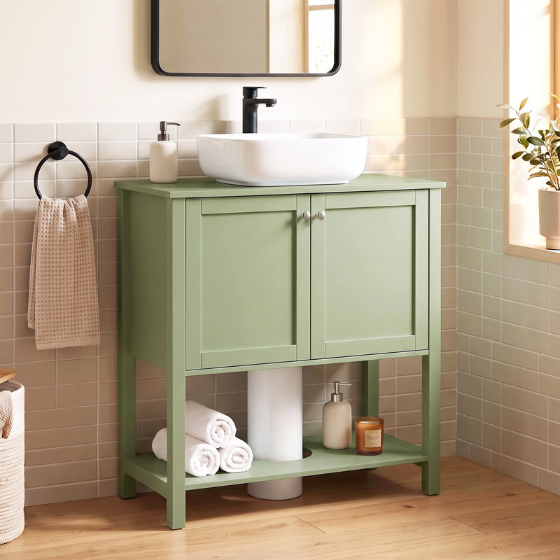 Green under sink cabinet – image 7