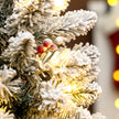 60 cm pre-lit snowy tabletop tree – image 8