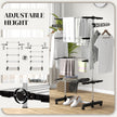 4-tier clothes airer, black – image 4