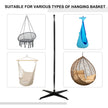 Outsunny Hanging Hammock Stand Hammock Chair Stand C Stand Steel Heavy Duty Stand for Hanging Hammock Air Porch Swing – view 6