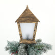 5ft LED Christmas Lamp Post illuminated in a room