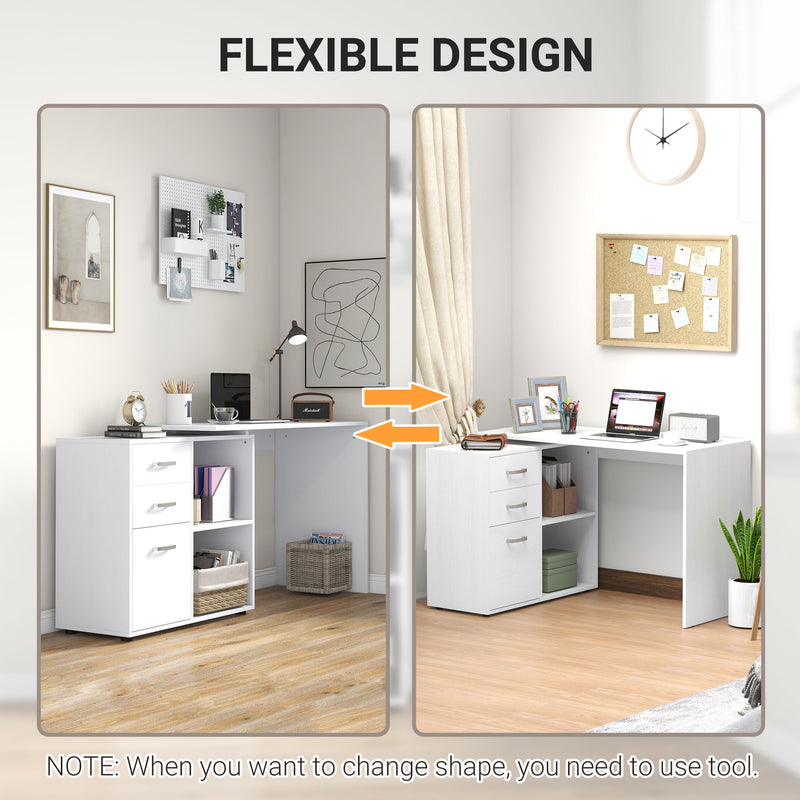 Reversible L-shaped desk – image 5