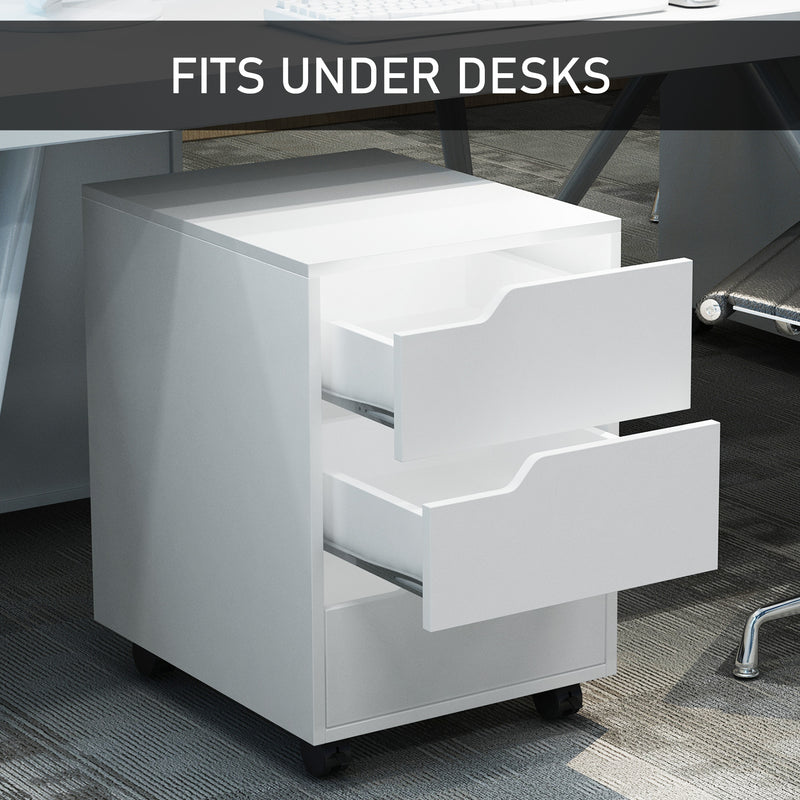 3-drawer mobile filing cabinet – image 5