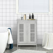 Grey bathroom floor cabinet – image 10